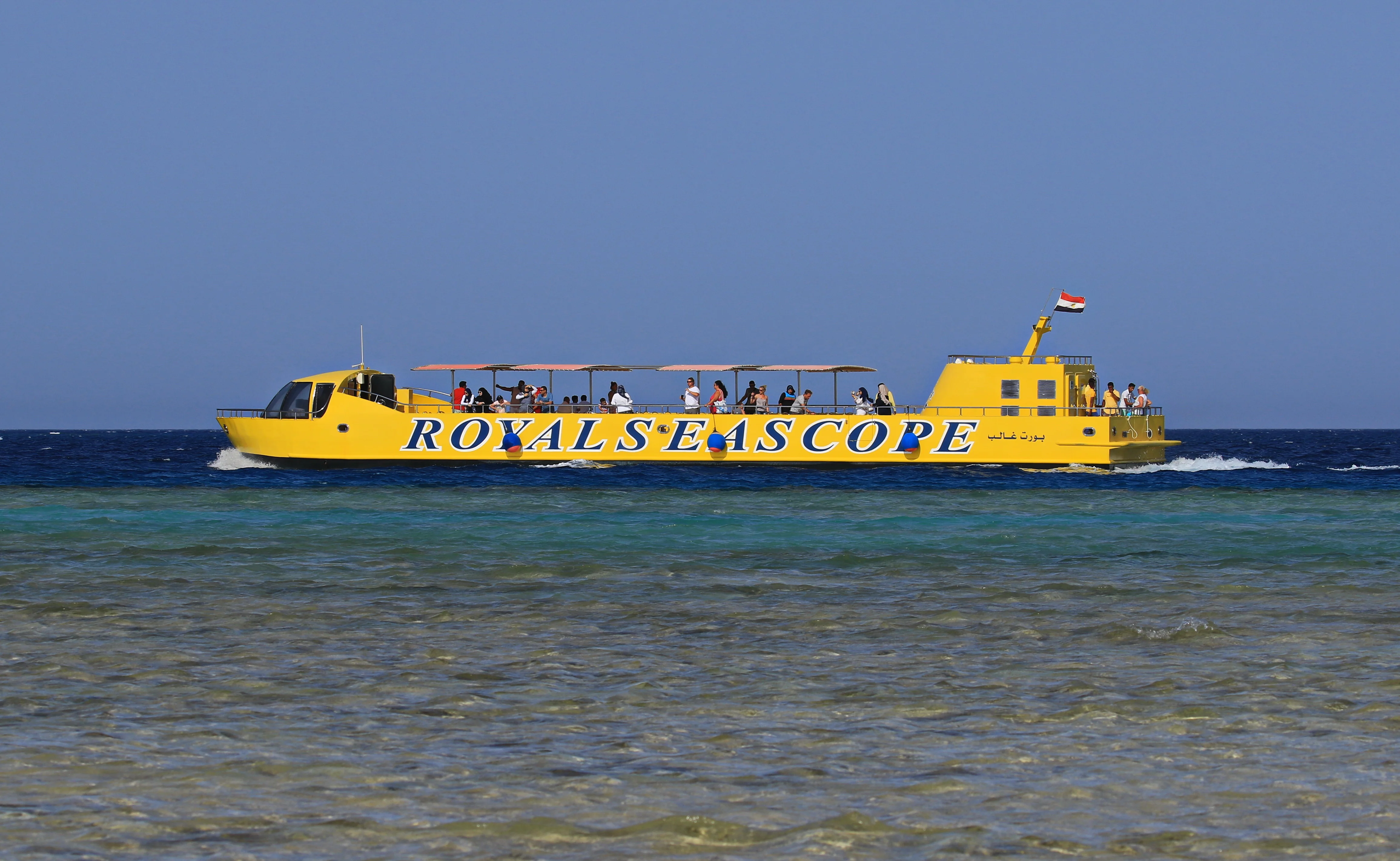 Red Sea Semi-Submarines from Hurghada, Sharm, Dahab