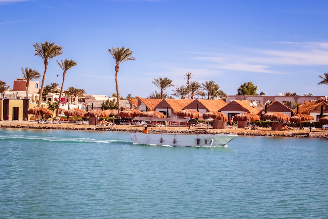 Underwater scene at Giftun Island near Hurghada with colorful reef fish and hard corals