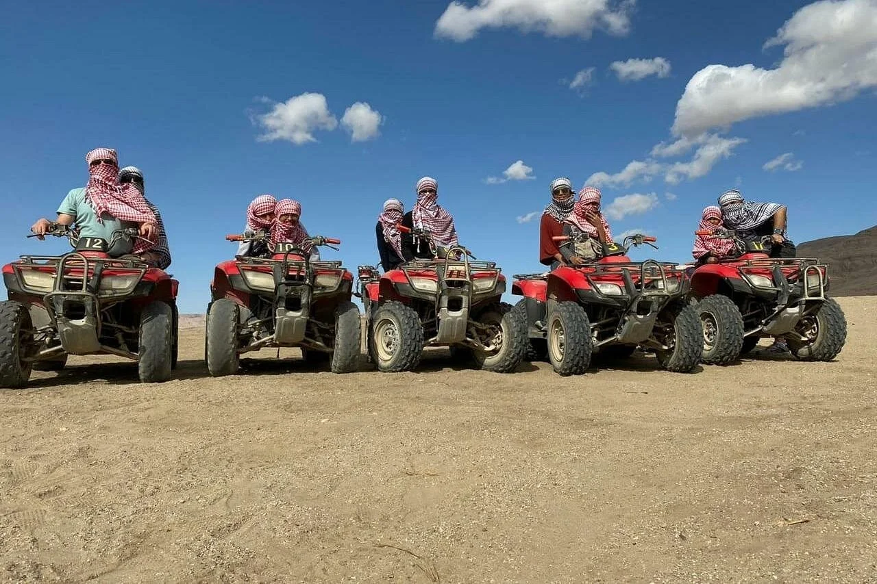 Luxor: Morning Quad Bike Desert Safari to Wadi Ziad