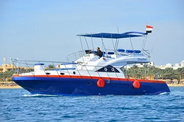 24-Hour Private Boat: Snorkeling & Fishing Adventure in Hurghada (All Gear Included)