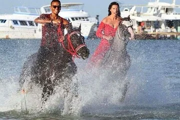 Enjoy 2 Hours Horse Ride, Parasailing & semi-submarine- Hurghada - Image 2