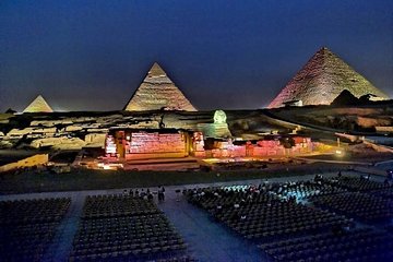 Evening Sound & Light Show at Giza Pyramids - Image 1