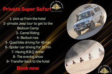 Private Jeep Safari with Quad bike, Buggy, Dinner, and Party - Image 1