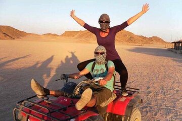 Makadi sea and Desert Quad Biking Adventure in Hurghada - Image 3