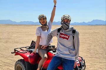 Safari 3 Hour Quad in Arabian Desert and Visit Bedouin Village - Image 2