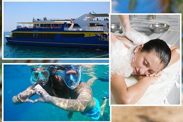 Conquest Semi-Submarine Snorkeling Trip & Turkish Bath - Hurghada - Image 1