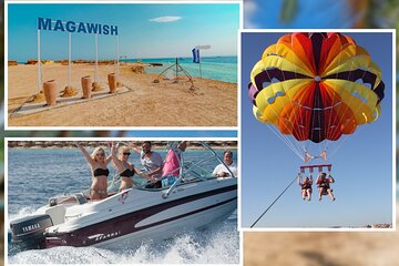 Speed Boat & Parasailing Adventure to Magawish Island - Hurghada - Image 1
