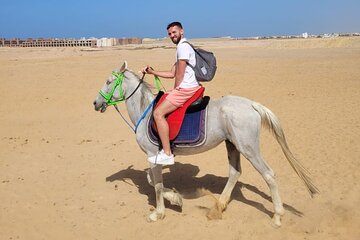 Adventure Horseback Riding Beach & Desert with Dinner – Hurghada - Image 2