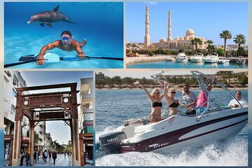 Private Speedboat, Water Sports & City Tour, transfer -Hurghada - Image 1
