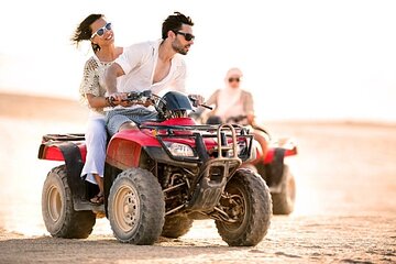 ATV Quad Bike Adventure Desert Safari Tour And Camel Ride - Image 1