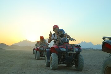Hurghada Safari Quad and Camel Ride with Night Show and Dinner - Image 1