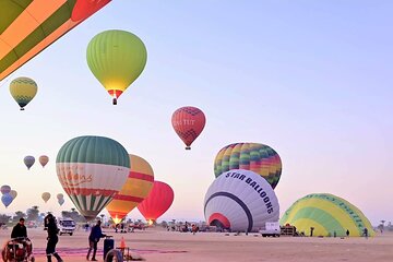 Sunrise Hot Air Balloon Ride from Hurghada to Luxor - Image 1
