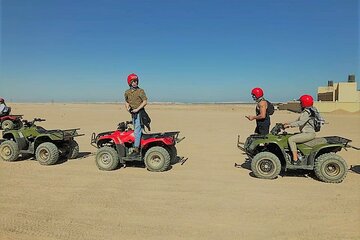 Hurghada Mega Desert Safari Quad Bike, 4W Jeep & Camel Ride - Image 1