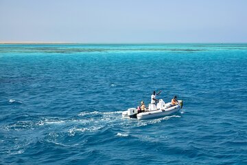 Orange Island by Speedboat, Snorkeling and Transfers in Hurghada - Image 1