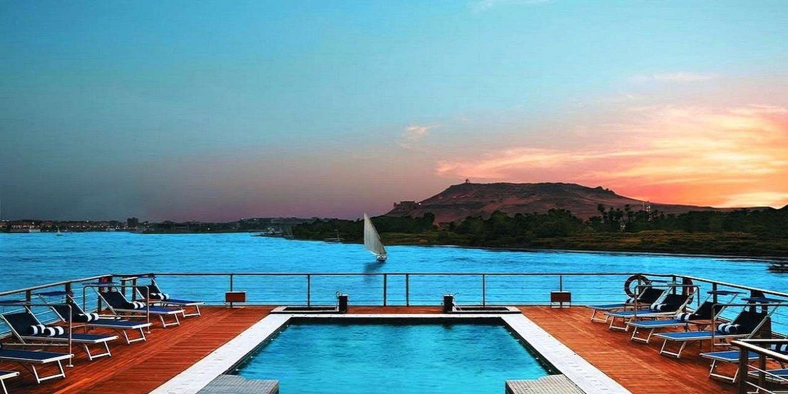 Luxor: 6-Day Nile Cruise to Aswan & Hot Air Balloon