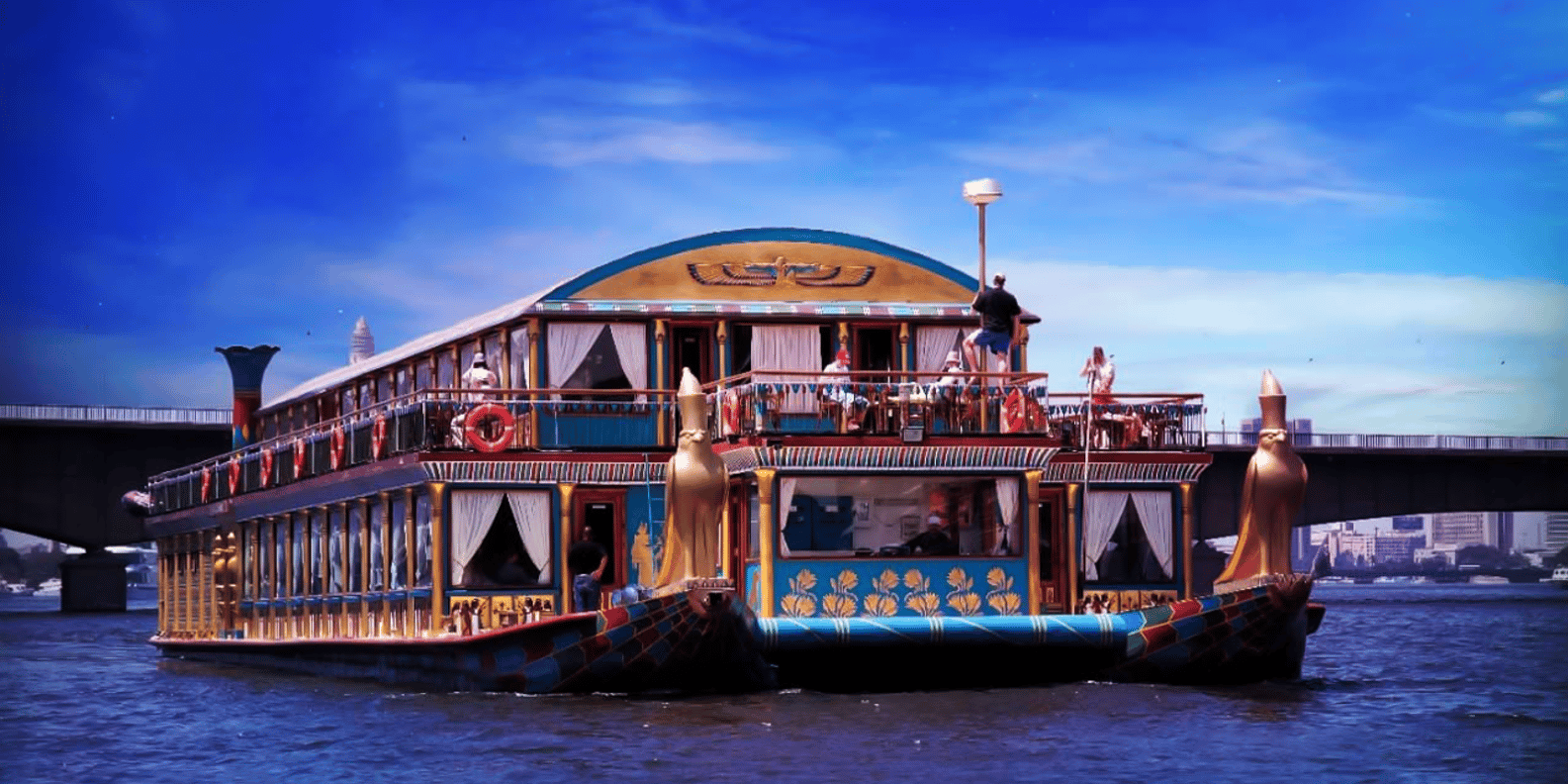 Giza: Nile Dinner Cruise With Belly Dance Show