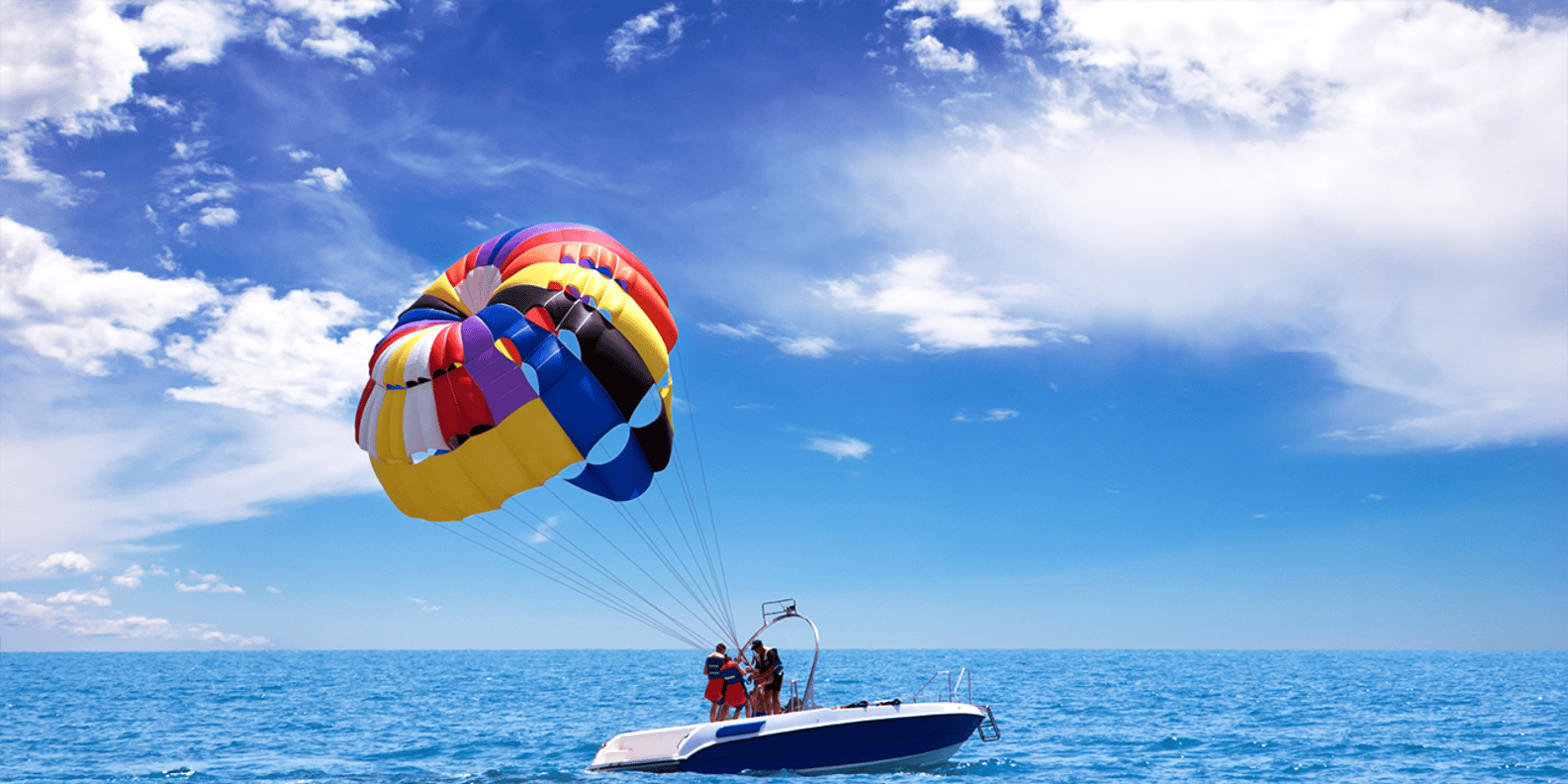 From Sharm El-Sheikh: Sharm El-Maya Parasailing Adventure