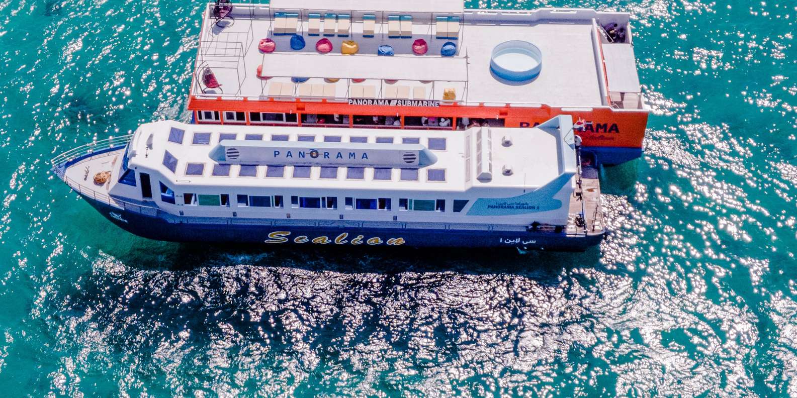 Hurghada: Panoramic Semi-Submarine Cruise & Snorkelling