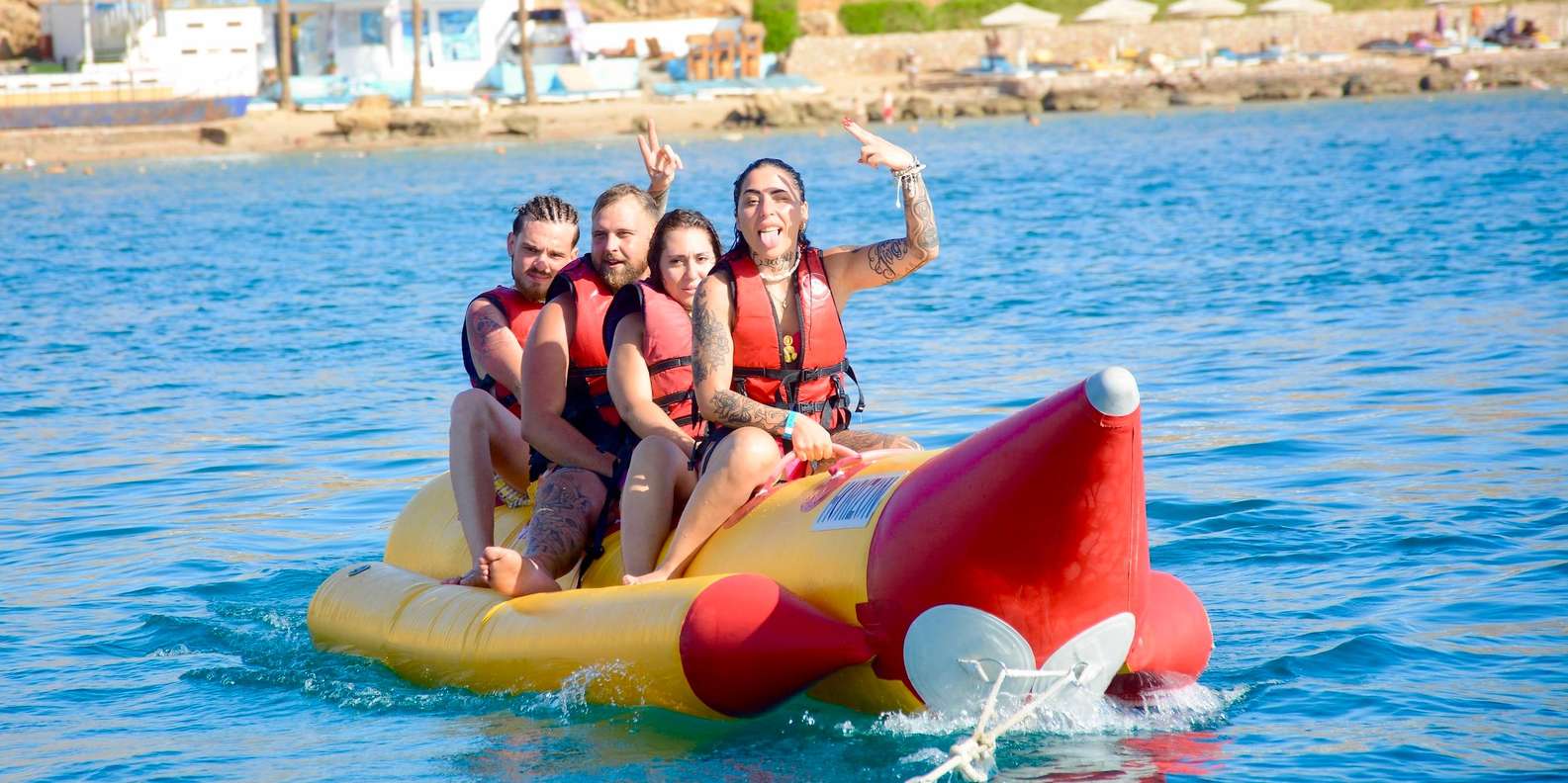 Sharm El Sheikh: Red Sea Banana Boat Adventure